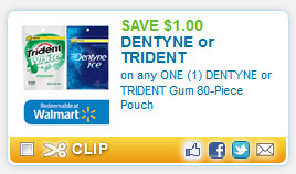 Dentyne $1