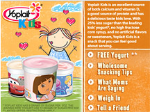 Lightning-fast giveaway: 20 will win FREE Yoplait Kids yogurt 4-packs!