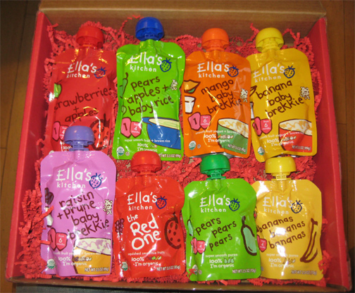 Ella’s Kitchen Organic Baby Food Giveaway!