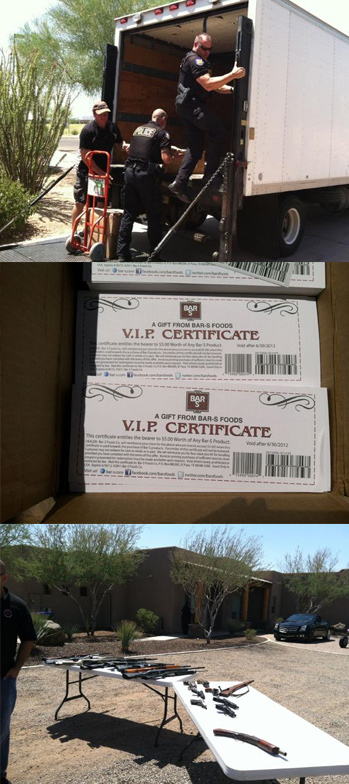 Phoenix’s KTVK News: Slideshow of counterfeit coupon bust