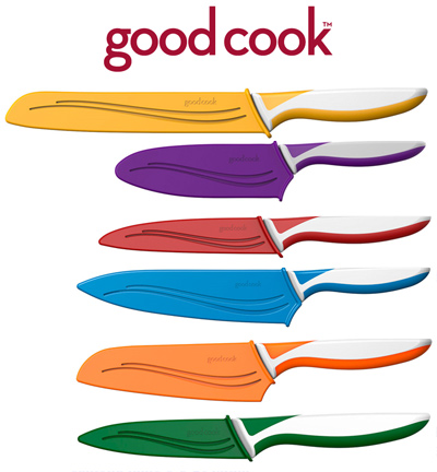 GIVEAWAY: $124 set of kitchen knives from Good Cook!