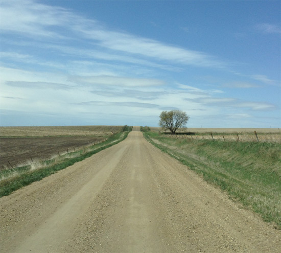 Driving across South Dakota