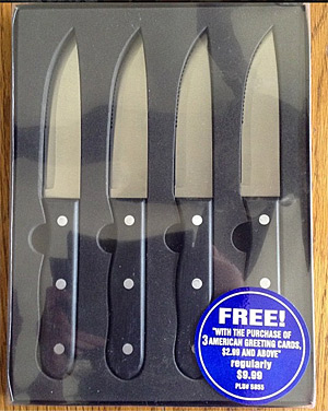 Steak knives deal at Jewel-Osco – here are the knives…