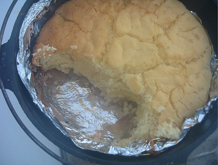 Recipe: Campfire Dutch Oven Apple Dump Cake