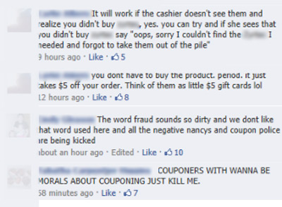 “Glitches” – the new term for coupon fraud