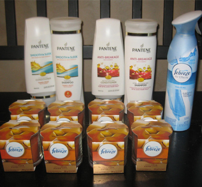 Jewel P&G Deal, Day Two: Shampoo, conditioner and a sweet-smelling house