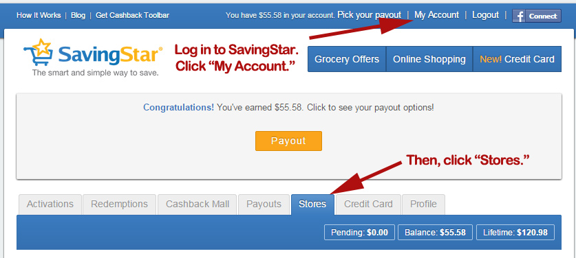 Detailed instructions for linking MyMixx and SavingStar at Jewel-Osco