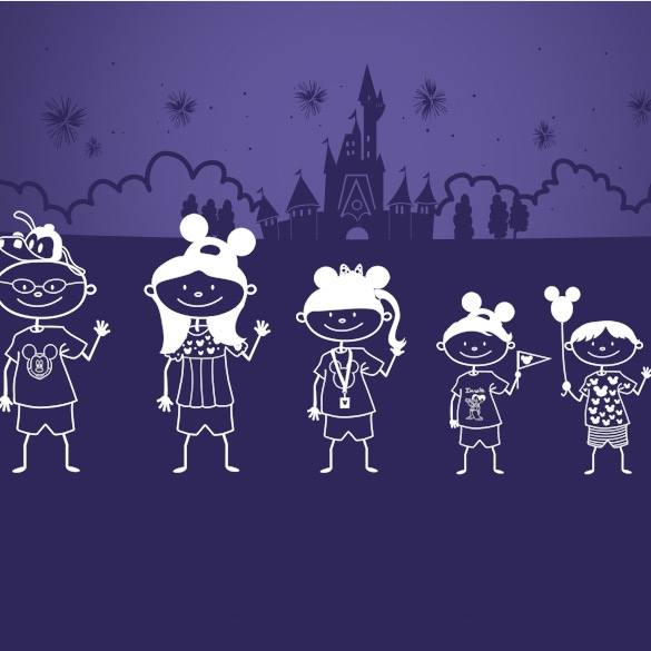 It’s back! Get a FREE custom Disney stick figure sticker of your family!