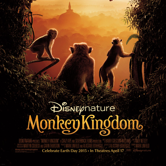 DisneyNature’s Monkey Kingdom hits theaters this weekend!