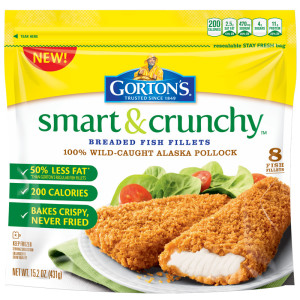 Gortons package Smart and Crunchy