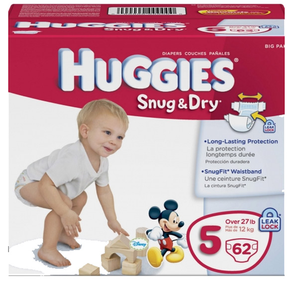 Great deal on Huggies diapers at Target — .14 each!