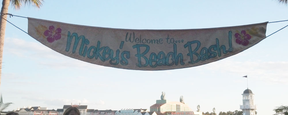 Mickeys Beach Bash