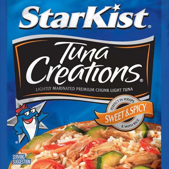 Print a coupon for .75 off StarKist Tuna Creations pouches!