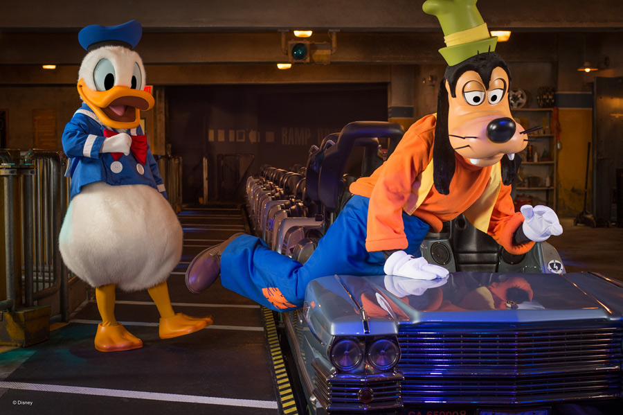 Goofy and Donald