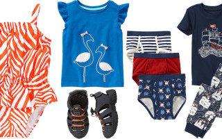 75% off clearance at Gymboree  – many great clothing deals!