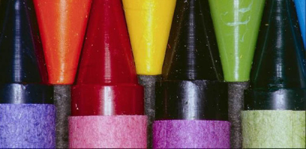 Children's crayons