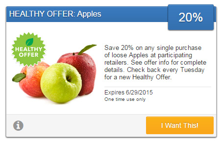 SavingStar apples