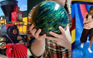 Illinois “Staycation” Groupons: Railway museum, glow bowling, inflatables!
