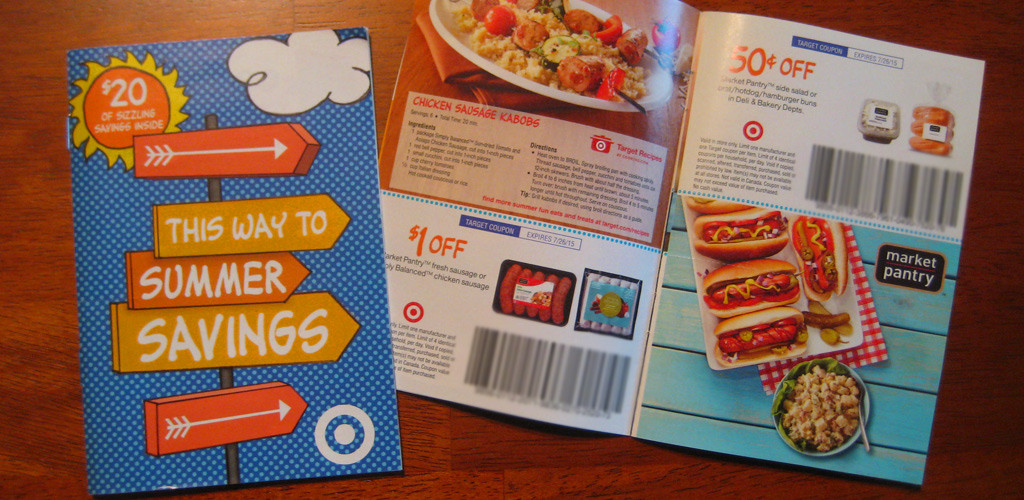 Target summer coupon book