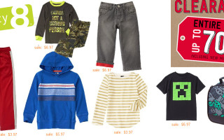 70% off kids’ clothing clearance at Crazy 8 — plus a coupon!