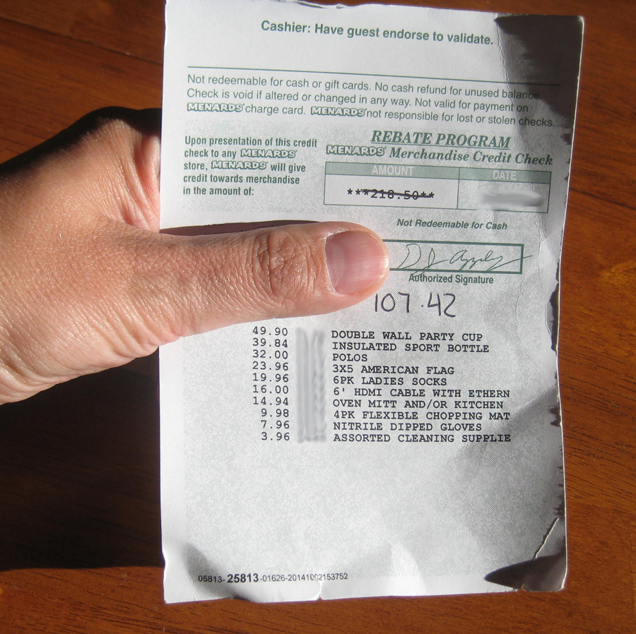 Can I Print A Menards Receipt Online Printable Form Templates And Letter