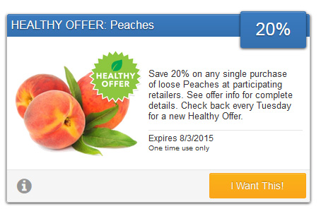 SavingStar Peaches