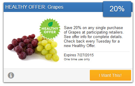 SavingStar Grapes