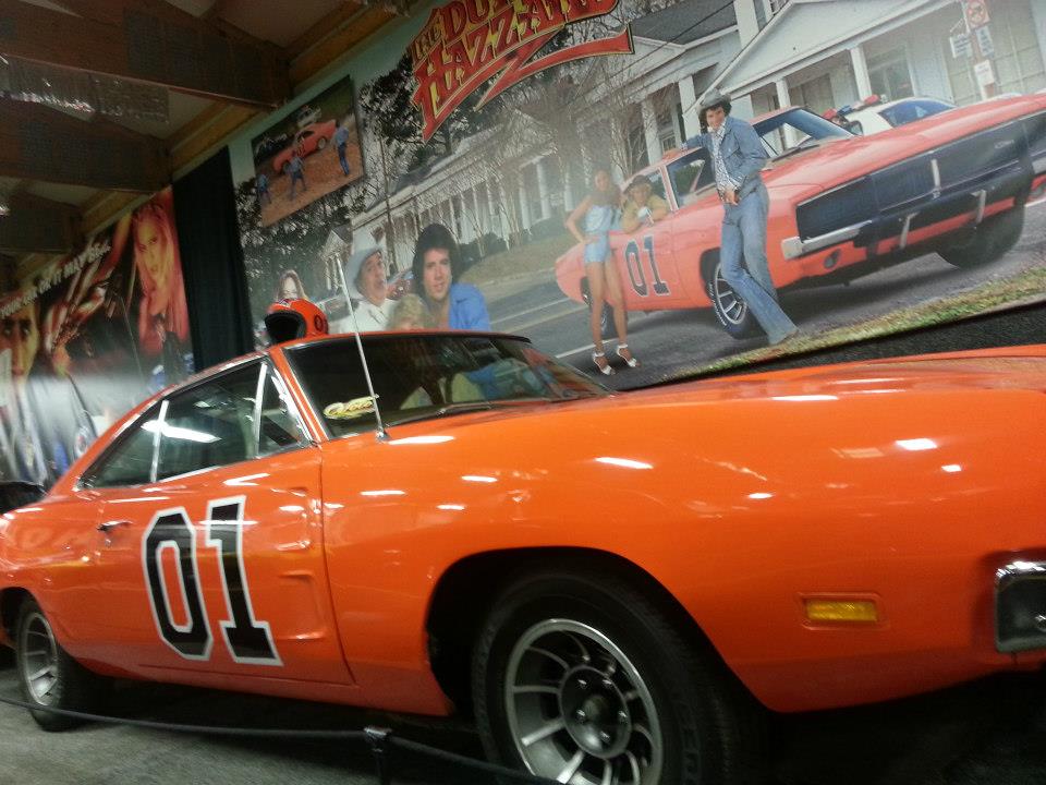 General Lee Dukes of Hazzard car at Volo Auto Museum