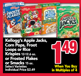 Print coupons & get ready for .49 Kellogg's cereals at Jewel! - Jill