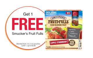 FREE Smuckers Fruitfulls at Jewel-Osco