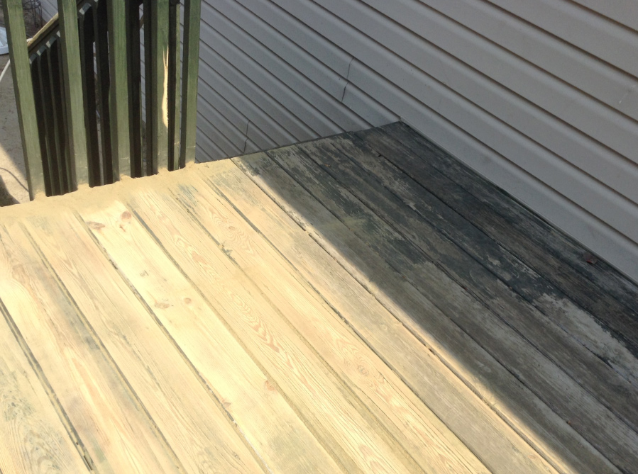 deck sanding