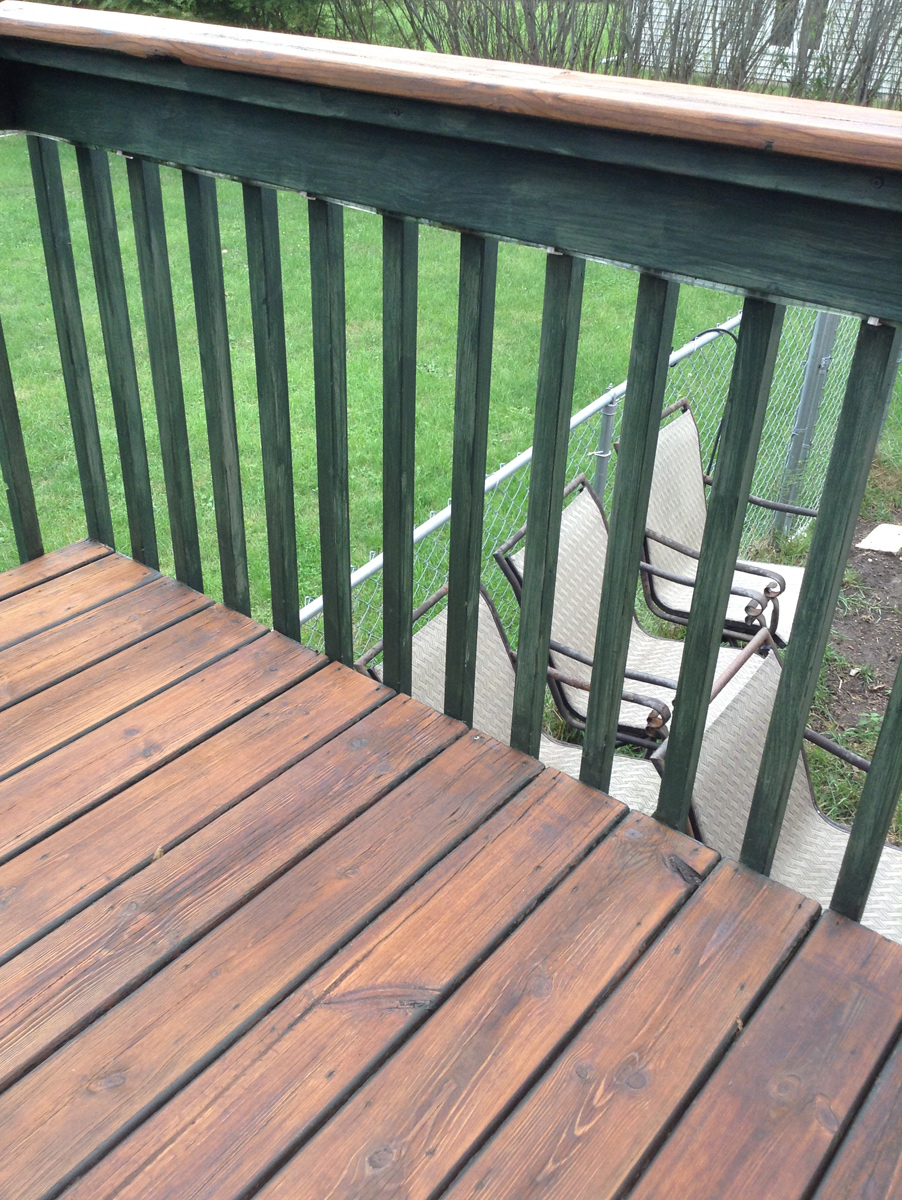 My quest to find a great deck stain - Jill Cataldo