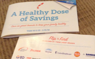 “Healthy Dose of Savings” coupon book at Walmart
