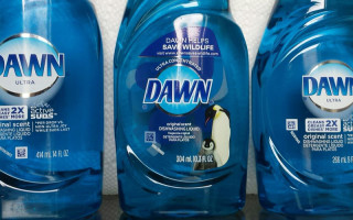 The incredible shrinking Dawn dish detergents