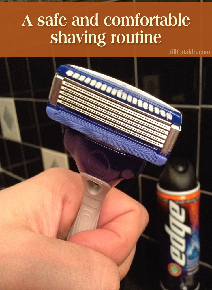 A safe and comfortable shaving routine with Schick