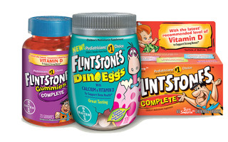 Print a coupon for $1 off Flintstones vitamins