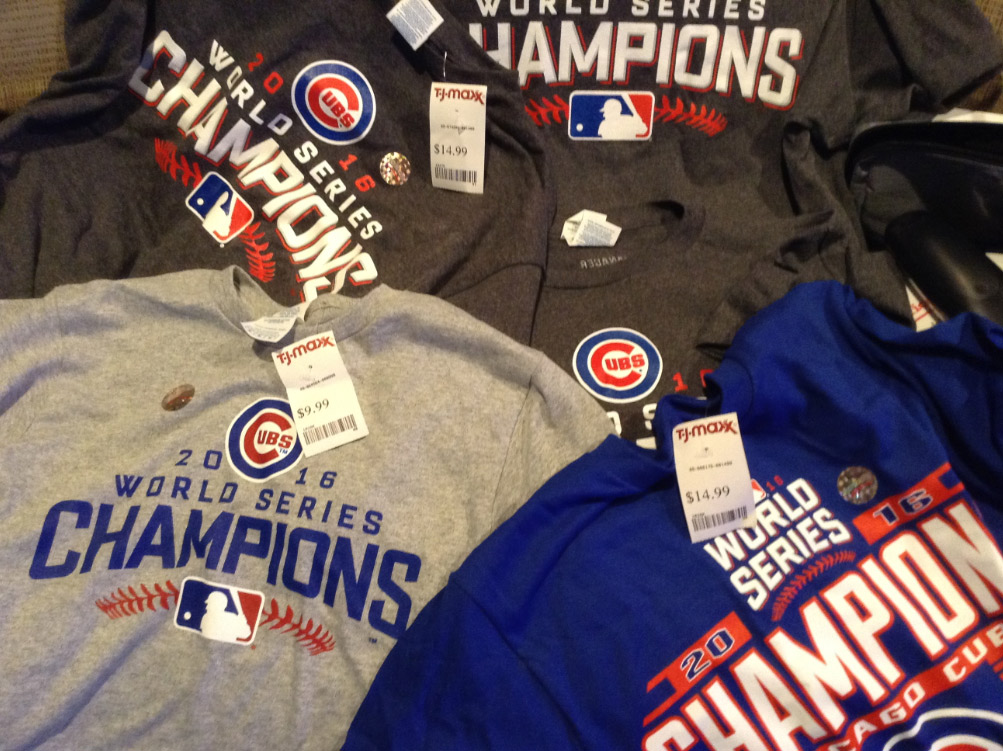 where can i buy cubs world series shirts