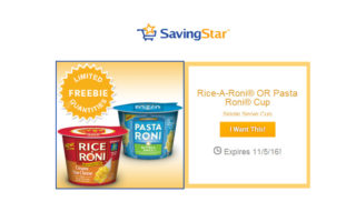 FREE Rice a Roni offer from SavingStar