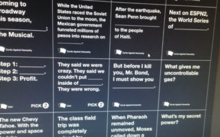 Last-minute gift idea: Cards Against Humanity is free online