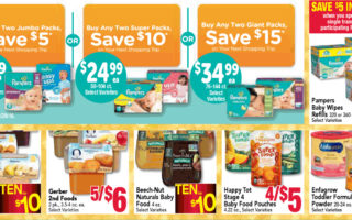 $3.49 Pampers diaper deal at Jewel-Osco!