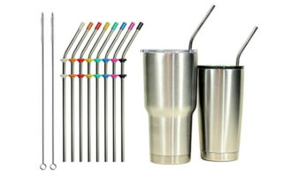 Stainless steel straws for your coffee tumbler