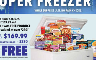 New Super-Couponing Tips column: Long-term food freezer storage tips