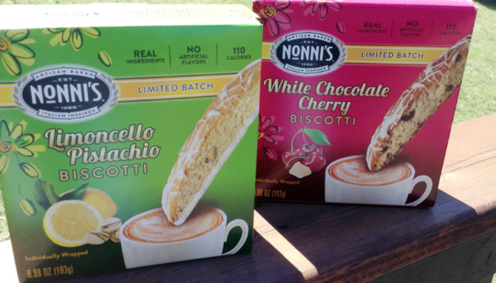 Giveaway: Win a gift pack of Nonni’s Limoncello and White Chocolate Biscotti