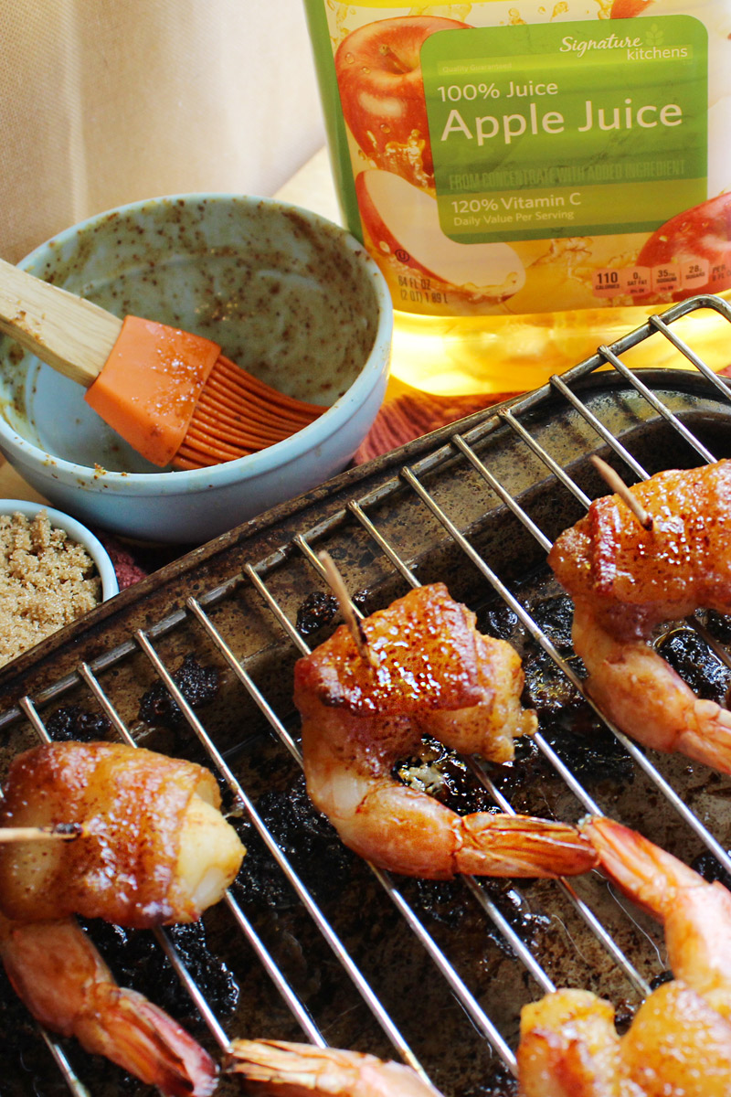 Sweet and Savory Signature Bacon-Wrapped Shrimp