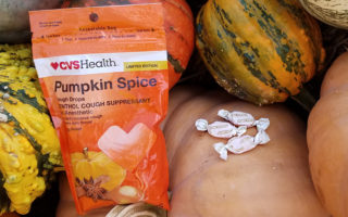 Giveaway: Win a bag of CVS Pumpkin Spice cough drops
