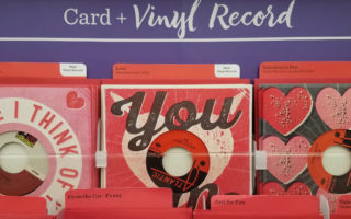 A record of a Valentine’s Day card