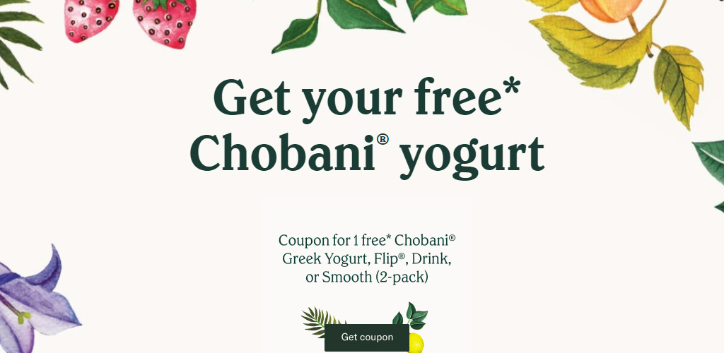 Print This Coupon For More Free Chobani Yogurt Jill Cataldo