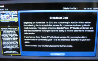 Some “free” on-screen-guideTV listings services going offline
