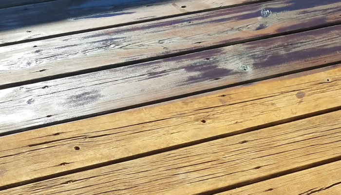 My deck stain report: Four years later