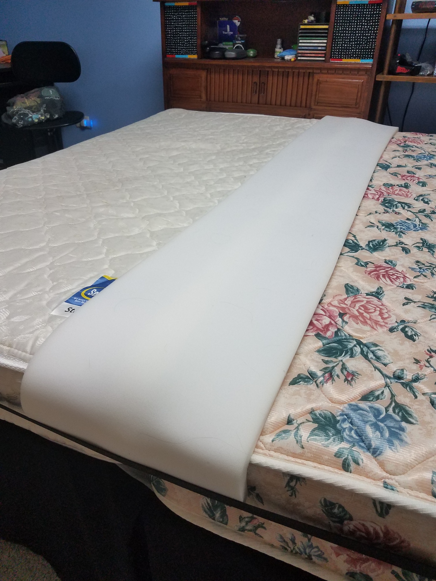 Two Twin Beds To A King Upgrading Our, Do 2 Twin Xl Beds Make A Queen Size Mattress